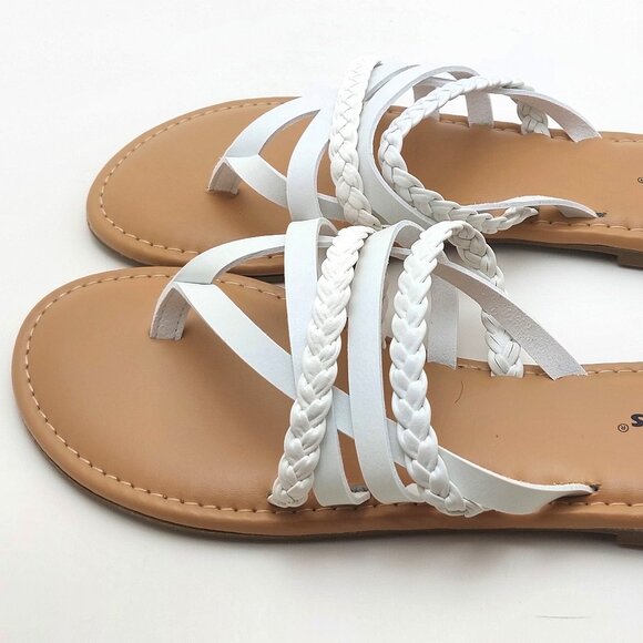 Veittes Women's Flat Slide Sandals SIZE 10 - NWOT - Picture 4 of 8